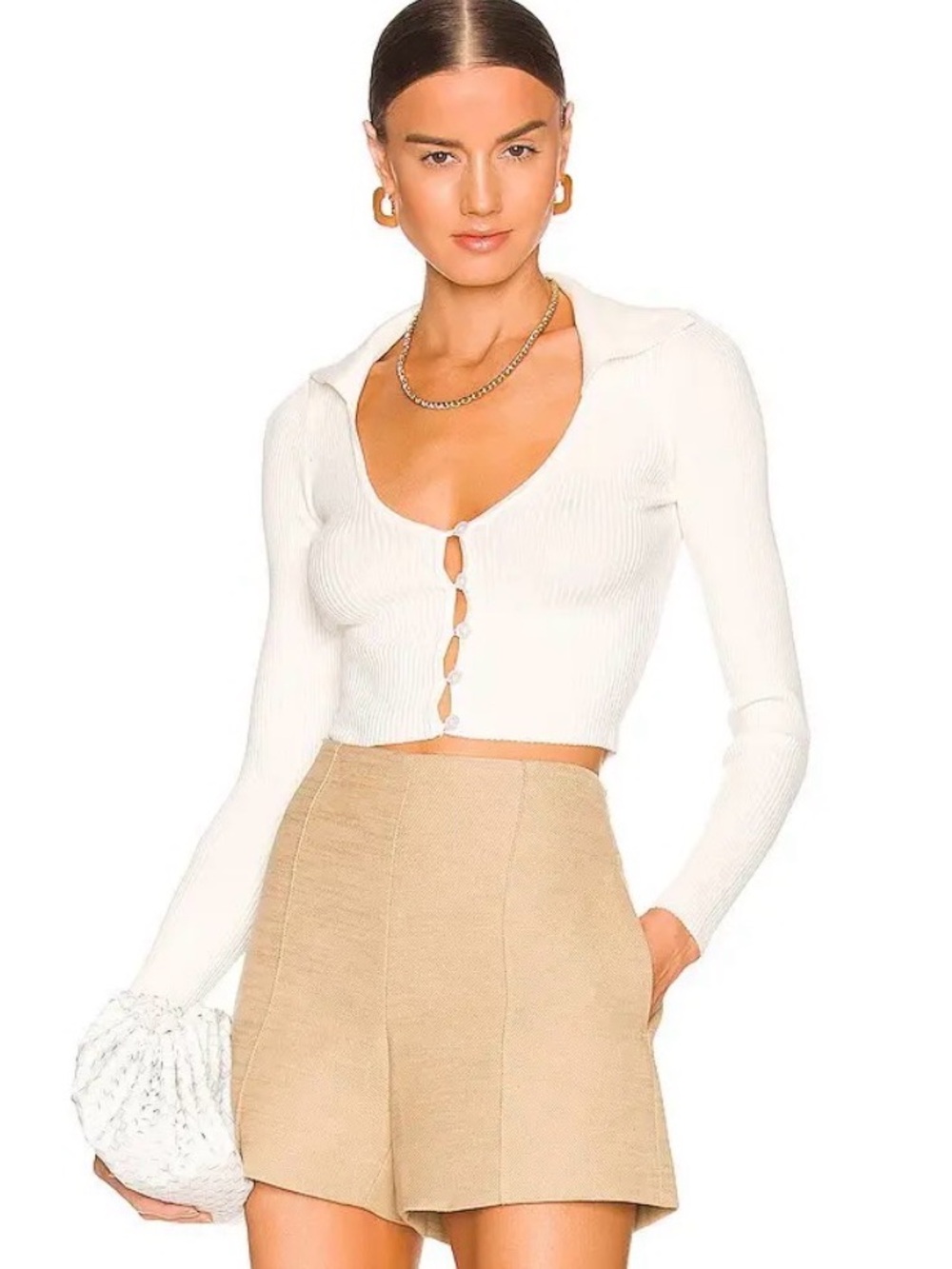 ALL THE WAYS Clarissa Deep V Top